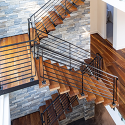 residential residence stairway