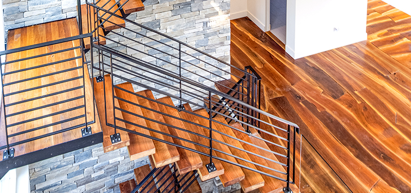 grand island residence staircase